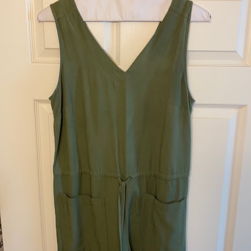 Army Green Jumpsuit